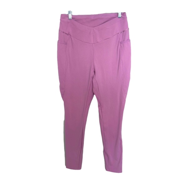 Gymshark Pants - GymShark Legacy Fitness Panel Logo Pink Leggings